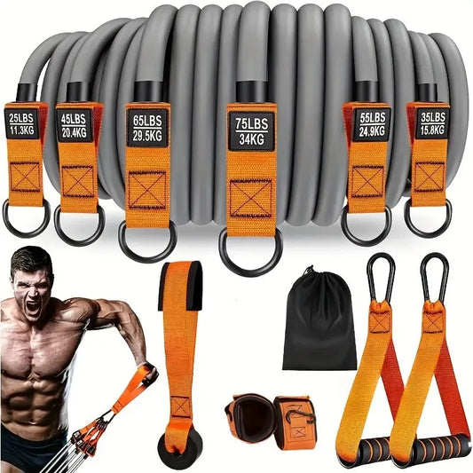 300lbs Fitness Exercises Resistance Bands