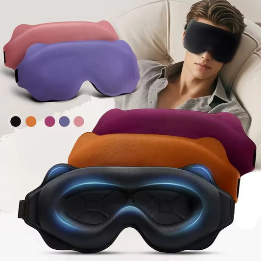 6D Sleep Mask Blockout Light Blindfold Sleeping